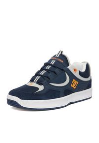 DC Shoes Sneakersy DC01721410 Granatowy. Kolor: niebieski. Materiał: skóra, zamsz #3