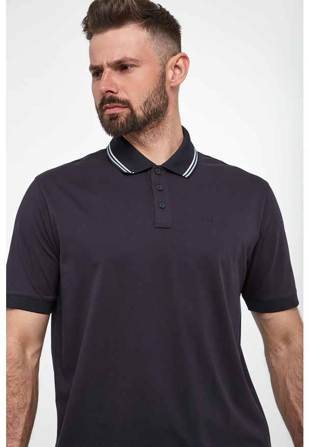 Armani Exchange - Polo męskie ARMANI EXCHANGE. Typ kołnierza: polo