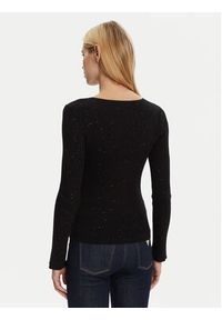 Guess Kardigan W5RR17 Z34O0 Czarny Classic Fit. Kolor: czarny. Materiał: wiskoza #4