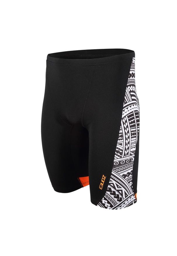 Jammery pływackie męskie ZONE3 Kona Speed Jammer. Kolor: biały, wielokolorowy, czarny