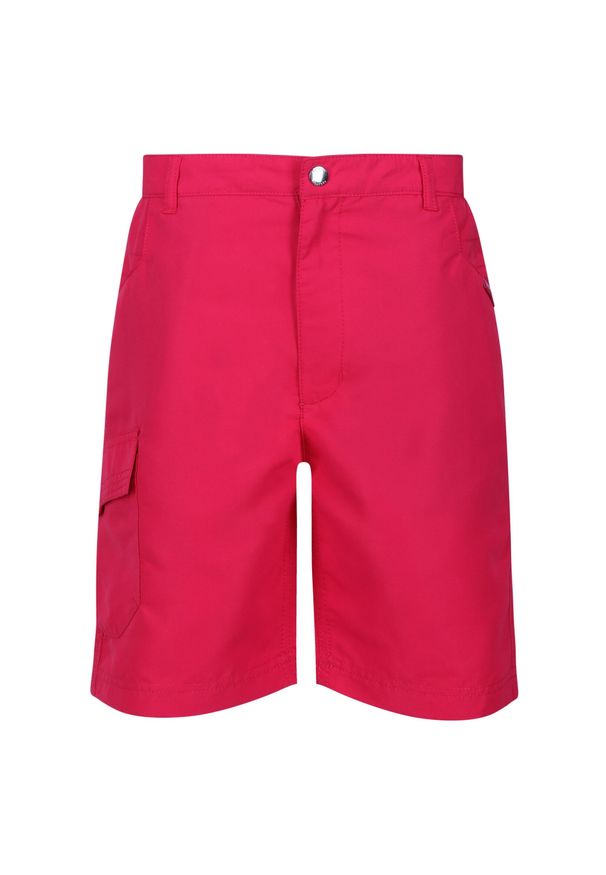 Regatta - Szorty trekkingowe Dziecięce Sorcer II. Kolor: różowy. Styl: sportowy. Sport: turystyka piesza