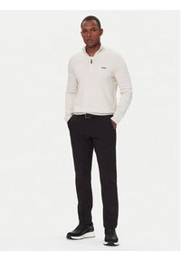 BOSS Sweter Momentum-X QZ 50547898 Écru Regular Fit. Materiał: syntetyk #5