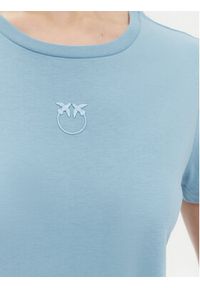 Pinko - PINKO T-Shirt 100355 A2HN Niebieski Regular Fit. Kolor: niebieski. Materiał: bawełna #3