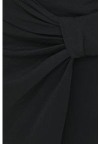 Answear Lab spódnica kolor czarny midi ołówkowa. Kolor: czarny. Materiał: tkanina. Styl: wakacyjny #2