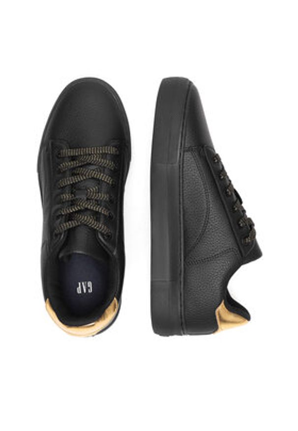 GAP - Gap Sneakersy PORTLAND CUP LOW W GP505010AW-BKGO Czarny. Kolor: czarny. Materiał: materiał