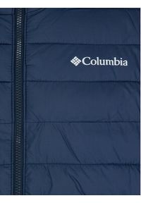 columbia - Columbia Kurtka puchowa Powder Lite 1698001 Granatowy Regular Fit. Kolor: niebieski. Materiał: syntetyk