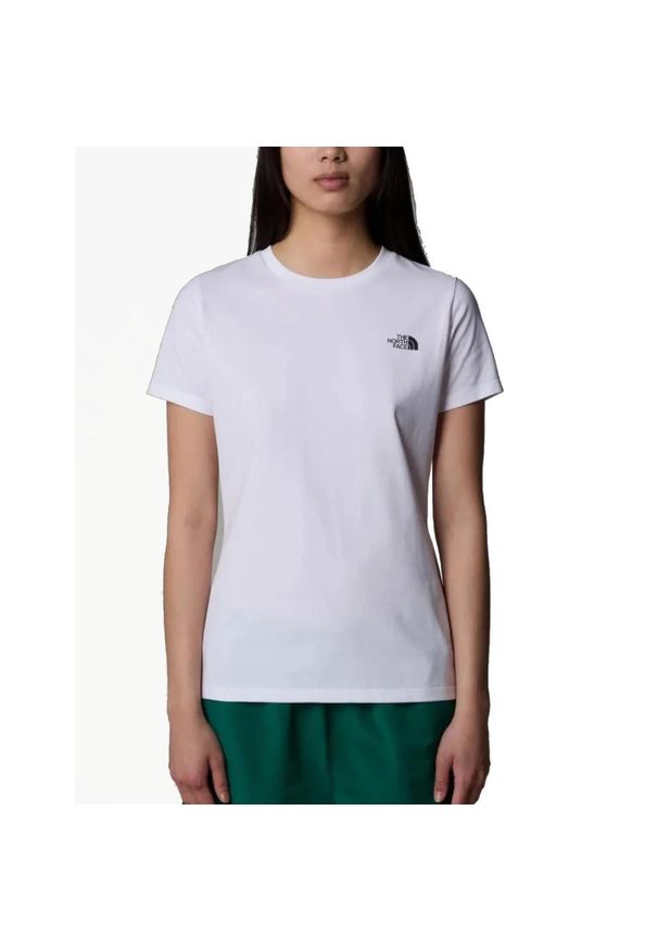 The North Face Koszulka S/S Simple Dome Nf0A87Nhfn4. Kolor: biały