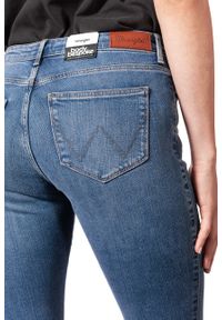 Wrangler - WRANGLER SKINNY JOLLY GREENS W28KUF28I. Wzór: aplikacja #8