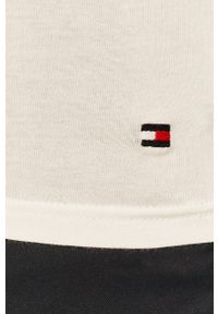 TOMMY HILFIGER - Tommy Hilfiger - T-shirt (3-pack) 2S87905187. Kolor: biały. Materiał: materiał, dzianina. Wzór: gładki #5