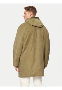 Hunter Parka Liam HARM0028242 Khaki Regular Fit. Kolor: brązowy. Materiał: bawełna #2