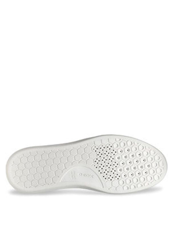 Geox Sneakersy U Deiven U455WD 00047 C1001 Biały. Kolor: biały. Materiał: skóra