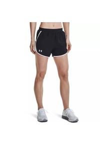 Spodenki krótkie damskie Under Armour Fly By 2.0 Short. Kolor: czarny. Długość: krótkie