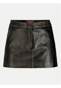 JJXX Spódnica z imitacji skóry Selma 12271904 Czarny Slim Fit. Kolor: czarny. Materiał: skóra #3