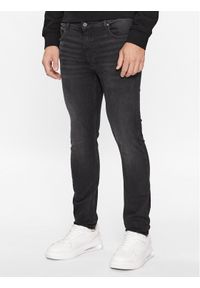 Karl Lagerfeld - KARL LAGERFELD Jeansy 265801 534835 Czarny Slim Fit. Kolor: czarny #1