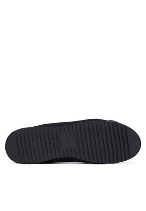 Calvin Klein Sneakersy Low Pro Runner Mix Mat HM0HM02208 Czarny. Kolor: czarny. Materiał: zamsz, skóra