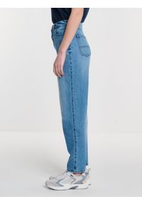 Big-Star - Jeansy damskie mom jeans z kolekcji Authentic niebieskie Silla 363. Stan: podwyższony. Kolor: niebieski. Styl: elegancki