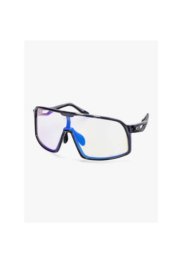 Okulary fotochromowe na rower GOG Hyperion - blue/cristal grey/black. Kolor: szary. Sport: kolarstwo