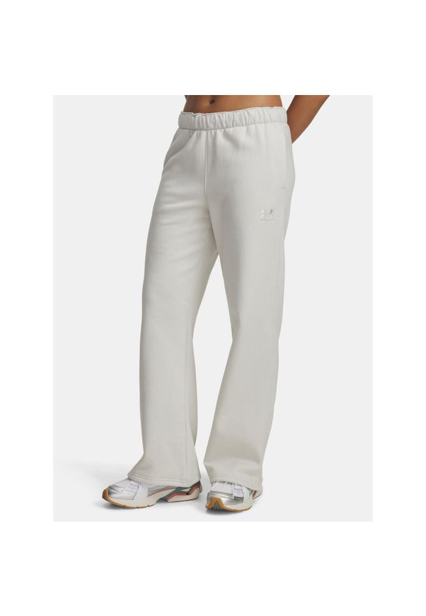 Spodnie treningowe damskie Under Armour Icon Vida Fleece. Kolor: biały. Sport: fitness