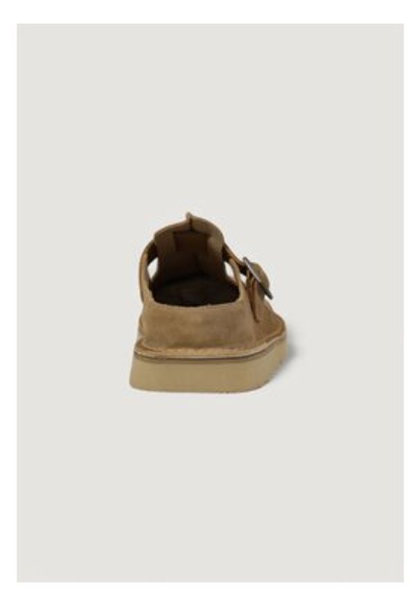 Clarks Klapki Solsbury 26180882 Brązowy. Kolor: brązowy. Materiał: skóra