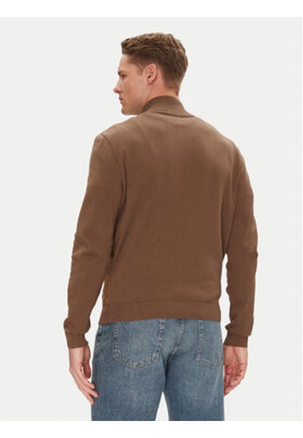 Milestone Kurtka bomber MSTristan 511620 21220 Brązowy Regular Fit. Kolor: brązowy. Materiał: bawełna