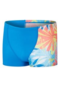 Speedo - Chłopięce Spodenki Kąpielowe Alvr V Z Nadrukiem Cyfrowym. Kolor: czerwony, niebieski, wielokolorowy. Wzór: nadruk #1