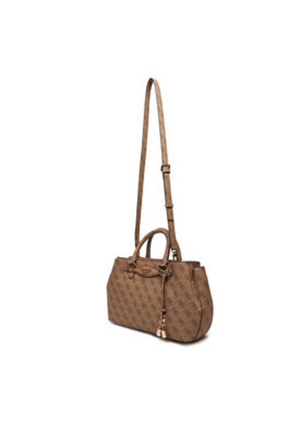 Guess Torebka Katya HWSG96 52060 Beżowy. Kolor: beżowy. Materiał: skórzane