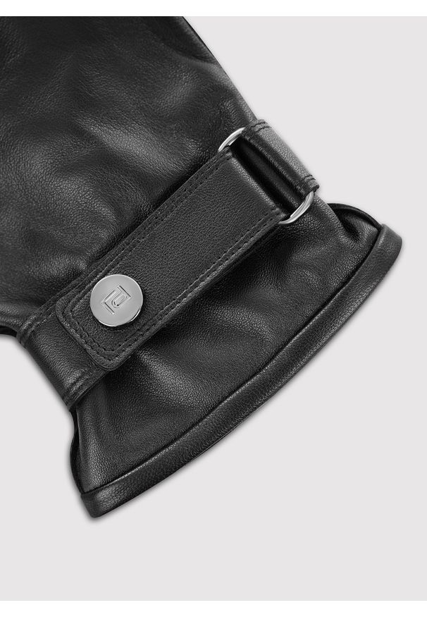 Pako Lorente - PAKO LORENTE – Skórzane rękawiczki męskie. Materiał: skóra