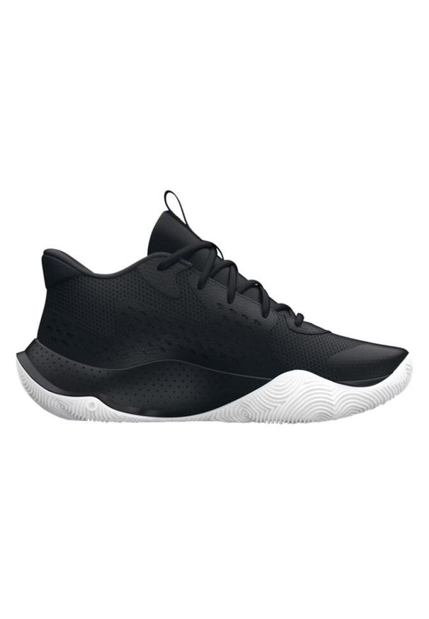 Buty do koszykówki Under Armour Jet '23. Kolor: szary, wielokolorowy, żółty. Styl: sportowy. Sport: koszykówka