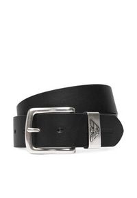 Emporio Armani Pasek Męski Y4S201 YDD6G 80001 Czarny. Kolor: czarny. Materiał: skóra