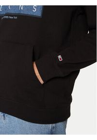 Tommy Jeans Bluza Dna Flag Twist DM0DM21100 Czarny Regular Fit. Kolor: czarny. Materiał: bawełna #2