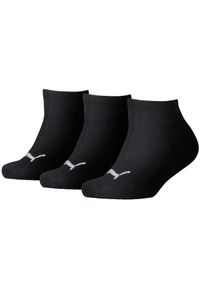 Puma Skarpety Invisible 3-Pack 90737402. Kolor: czarny