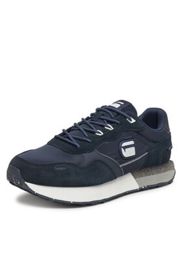 G-Star RAW - G-Star Raw Sneakersy LEO-01-WE Granatowy. Kolor: niebieski. Materiał: materiał