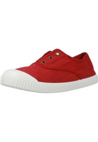 Kapcie VICTORIA 06627 Czerwony. Kolor: czerwony. Materiał: tkanina. Sport: turystyka piesza