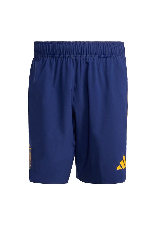 Adidas - Szorty Spain Tiro Travel. Kolor: niebieski. Sport: fitness