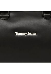 Tommy Jeans Torebka Tjw Stadium Prep Bowling AW0AW14557 Czarny. Kolor: czarny. Materiał: skórzane