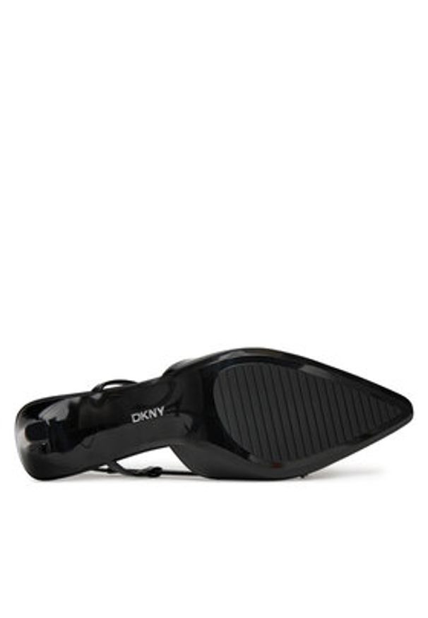 DKNY Sandały K1568500 Czarny. Kolor: czarny. Materiał: skóra
