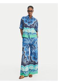 Banana Moon Koszula Hattie Clearive MYY56 Błękitny Regular Fit. Kolor: niebieski. Materiał: wiskoza #3