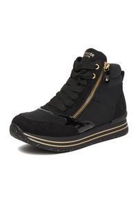 Remonte Sneakersy D1370-01 Czarny. Kolor: czarny. Materiał: materiał #7