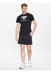 Dynafit T-Shirt Graphic 08-70998 Czarny Regular Fit. Kolor: czarny. Materiał: bawełna