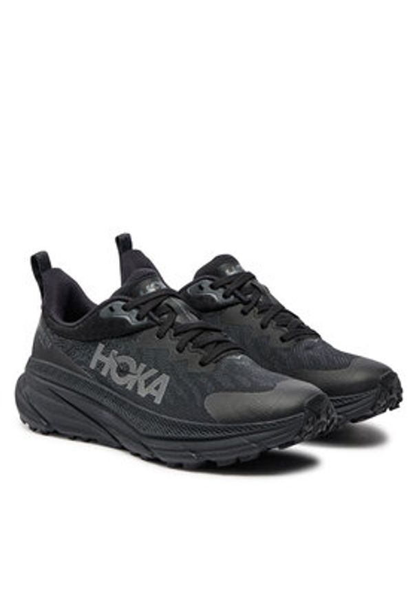 HOKA - Hoka Buty do biegania Challenger 7 GTX GORE-TEX 1134502 Czarny. Kolor: czarny. Materiał: materiał. Technologia: Gore-Tex