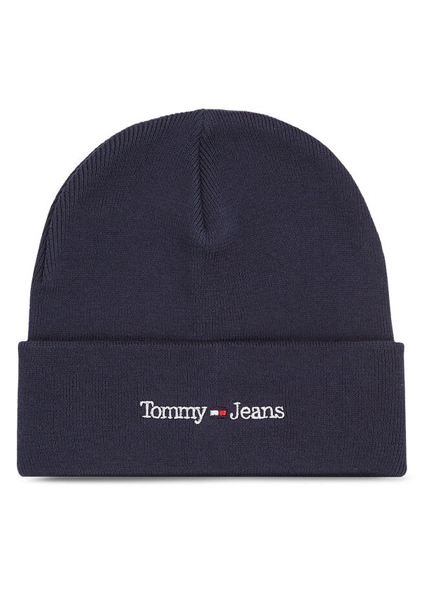 Czapka Tommy Jeans. Kolor: niebieski