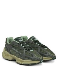 Lacoste Sneakersy L003 2K24 7-49SMA0008 Khaki. Kolor: brązowy. Materiał: materiał