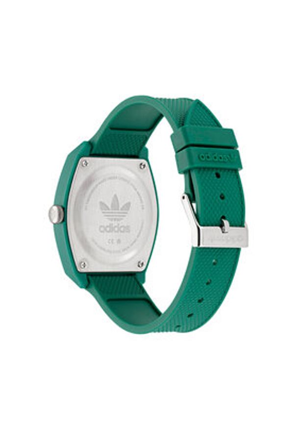 Adidas - adidas Zegarek Project Two GRFX AOST24552 Zielony. Kolor: zielony