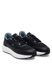 Calvin Klein Jeans Sneakersy Athleisure Runner Tech Ripstop YM0YM01205 Czarny. Kolor: czarny. Materiał: materiał #5