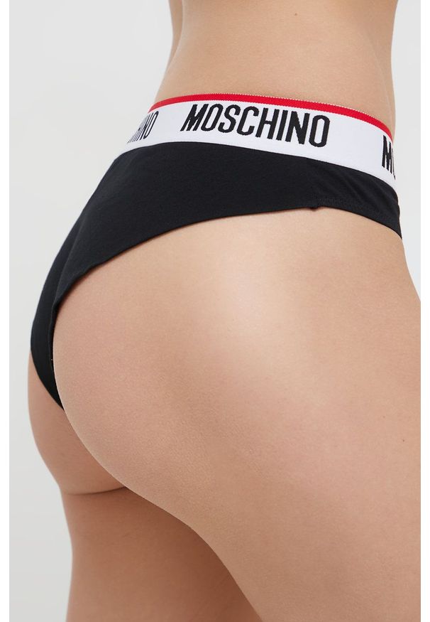 Moschino Underwear - Figi (2-pack). Kolor: czarny