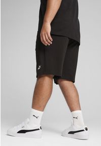 Puma - Męskie szorty Essentials 10" z logo No. 1 z dżerseju PUMA Black. Kolor: czarny. Materiał: jersey