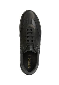 Geox Buty kolor czarny. Nosek buta: okrągły. Zapięcie: sznurówki. Kolor: czarny. Materiał: guma #4
