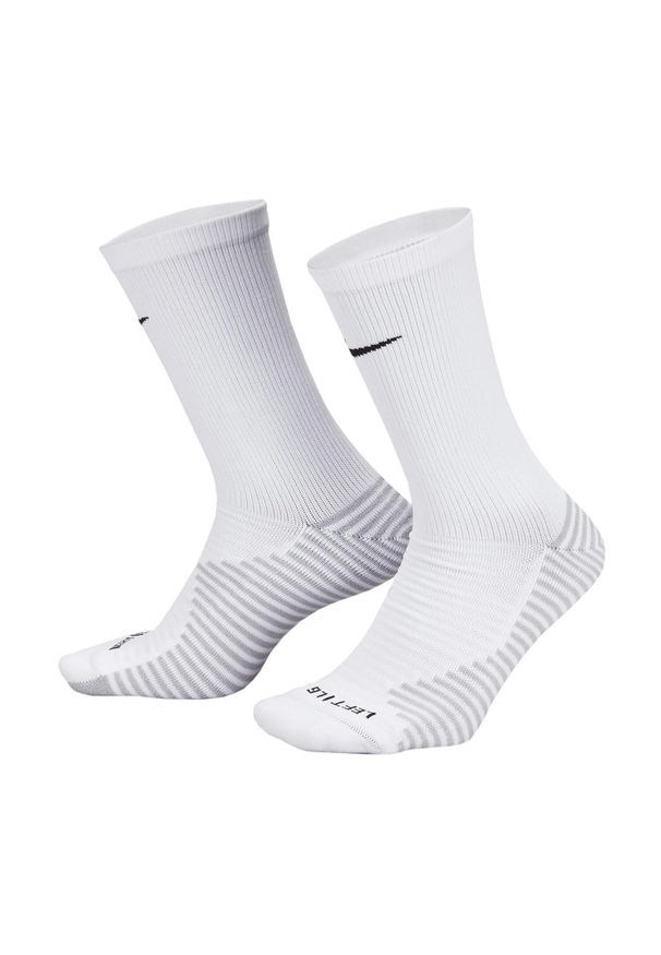 Nike - Skarpety Piłkarskie Unisex Strike Dla Dorosłych. Kolor: biały. Sport: piłka nożna
