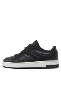 Calvin Klein Jeans Sneakersy Basket Cupsole Low Mix In Mtl YW0YW01462 Czarny. Kolor: czarny. Materiał: materiał