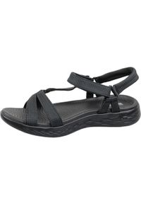 skechers - Buty do chodzenia damskie Skechers Brilliancy. Kolor: czarny. Sport: turystyka piesza
